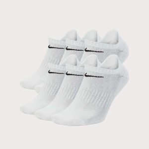 Nike Everyday Cushioned No-Show Socks 6-Pack