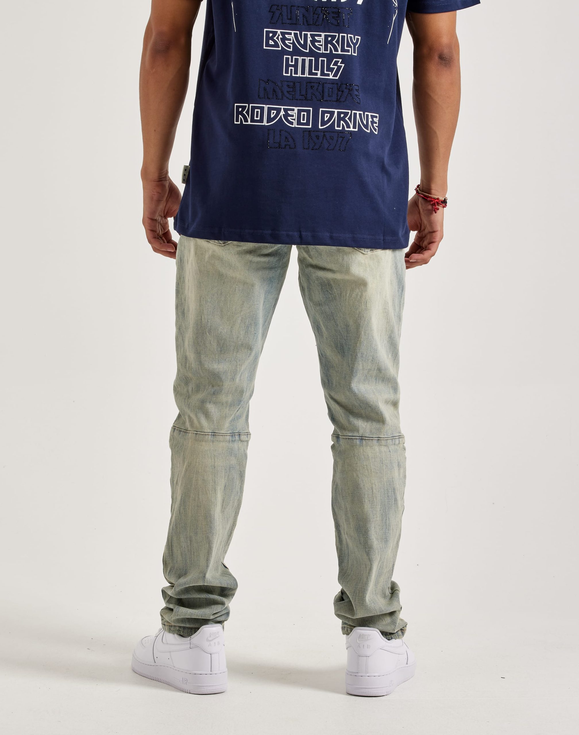 Smoke Rise Rip & Repair Distressed Slim Denim Jeans - Image 4
