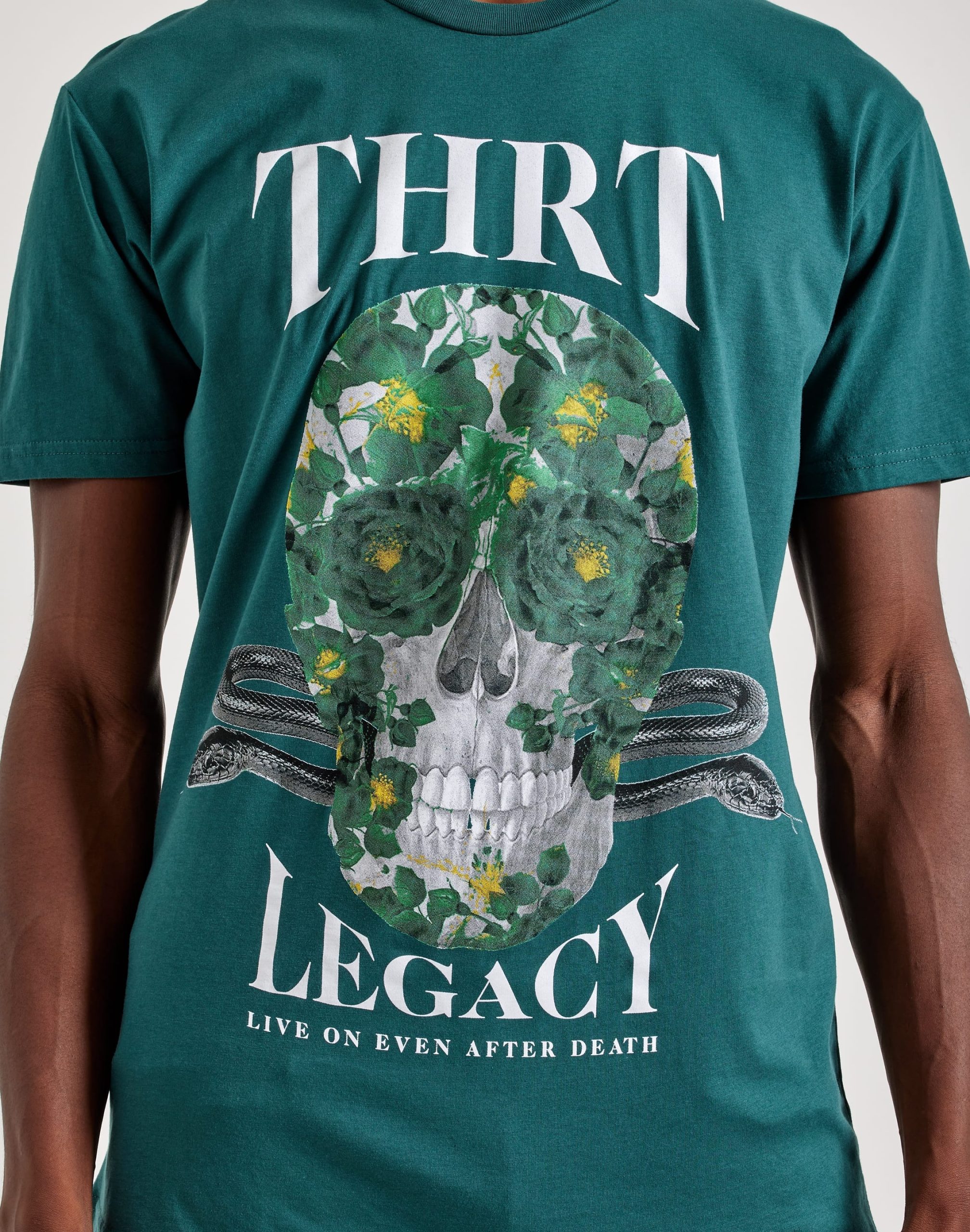 THRT Dark Garden Skull Tee - Image 2