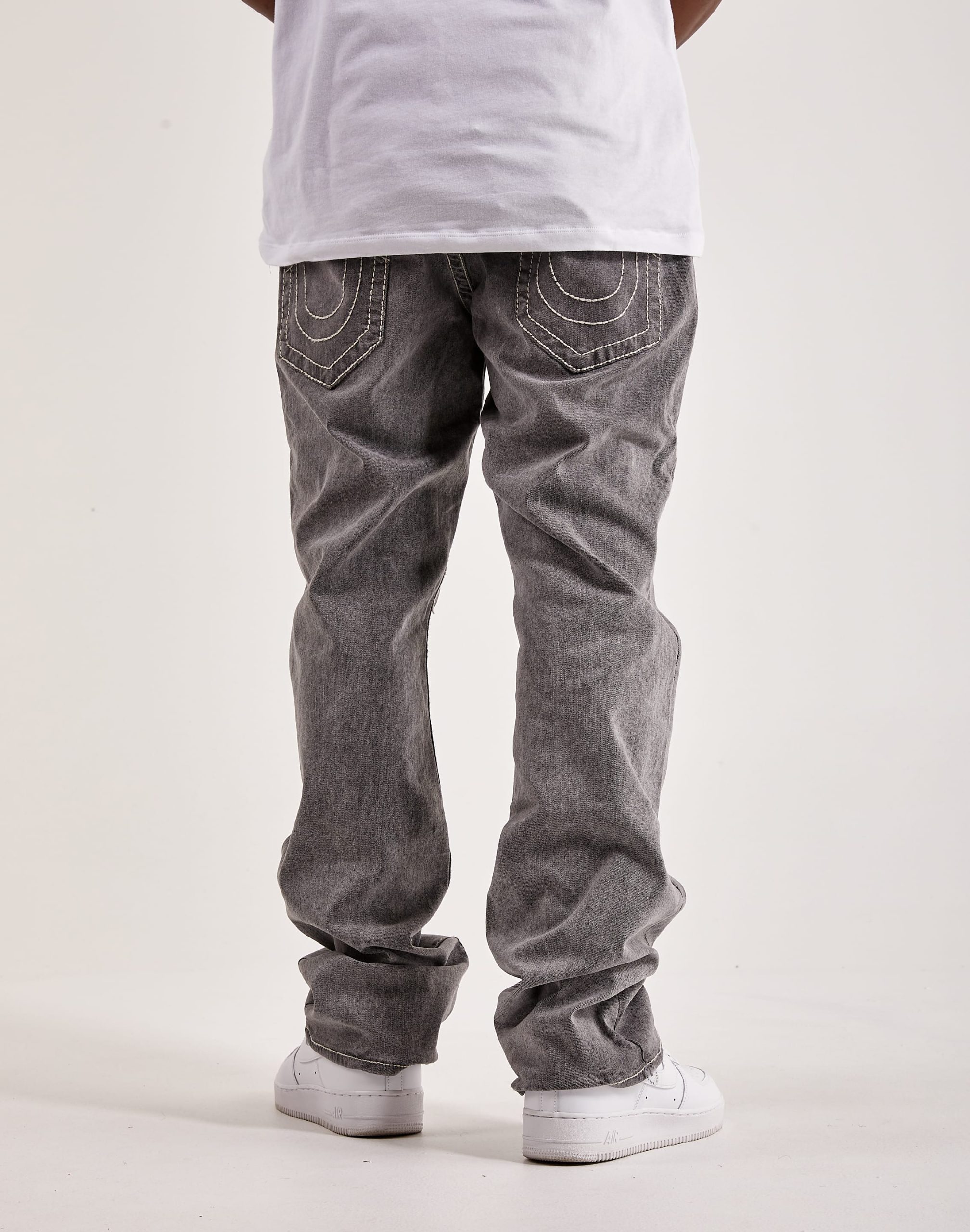 True Religion Ricky Big T Flap Straight Denim Jeans - Image 2