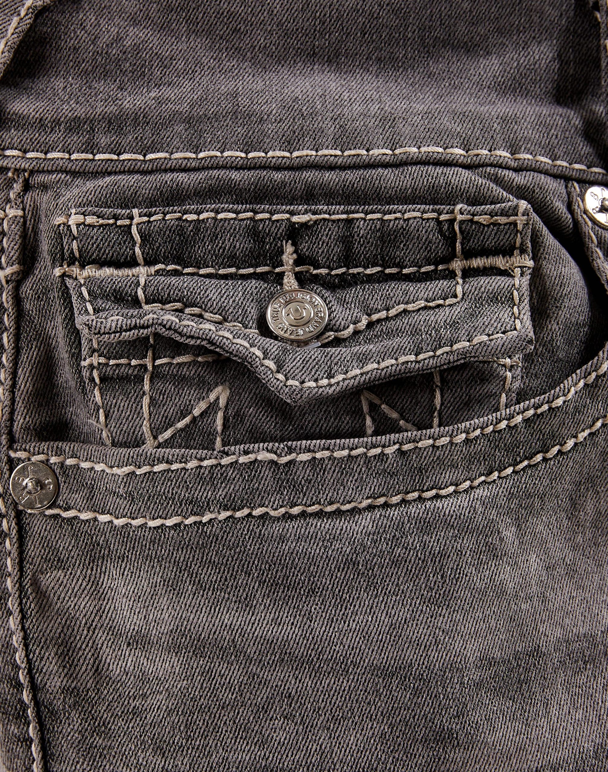 True Religion Ricky Big T Flap Straight Denim Jeans - Image 4