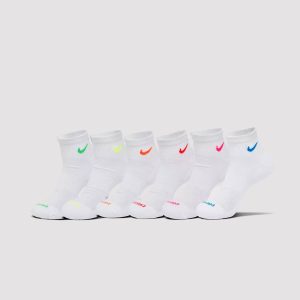 Nike Cushioned Ankle Socks 6-Pack Grade-School