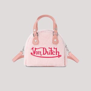 Von Dutch Furry Bowler Purse