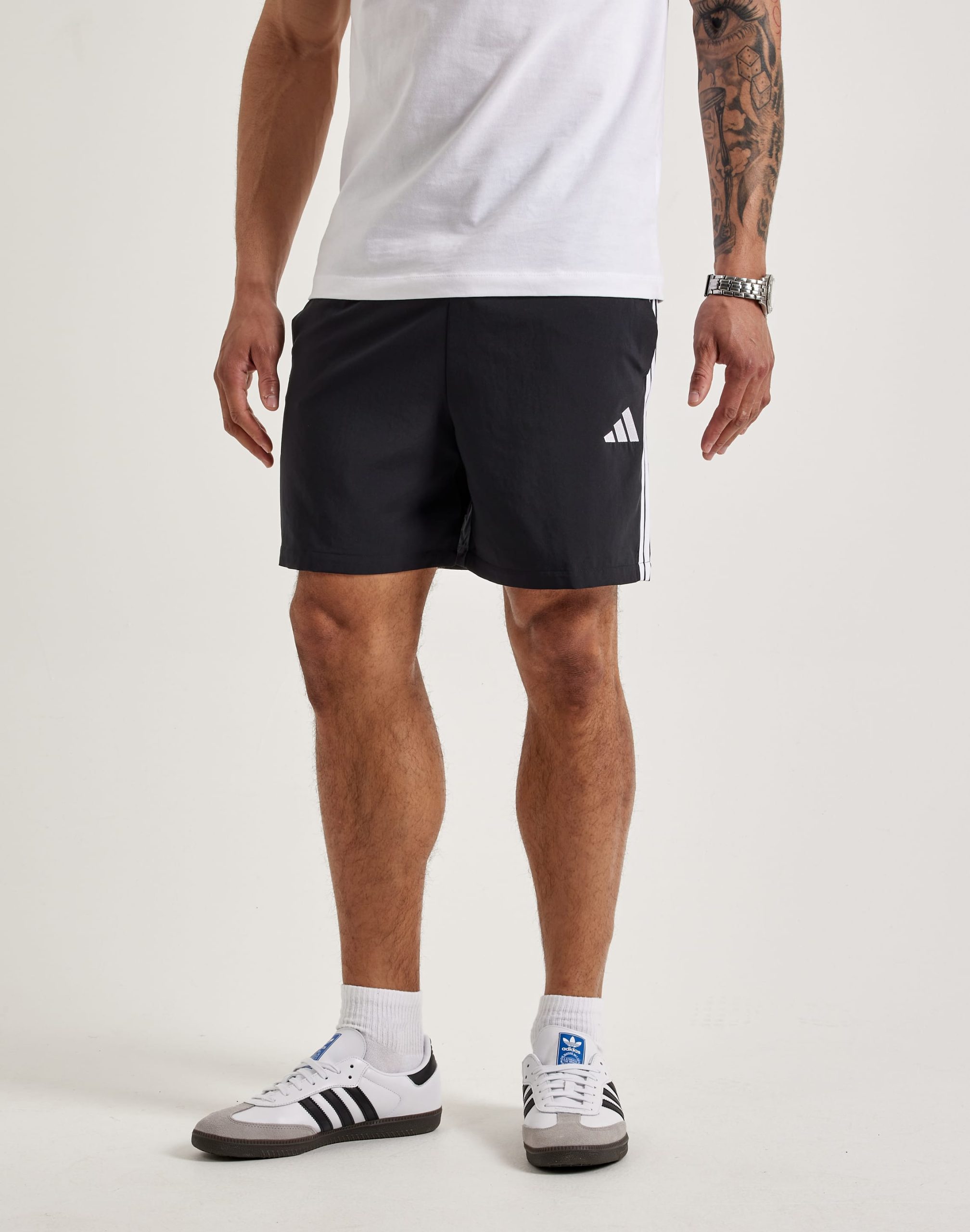Adidas Essential 3-Stripes Chelsea Shorts - Image 2