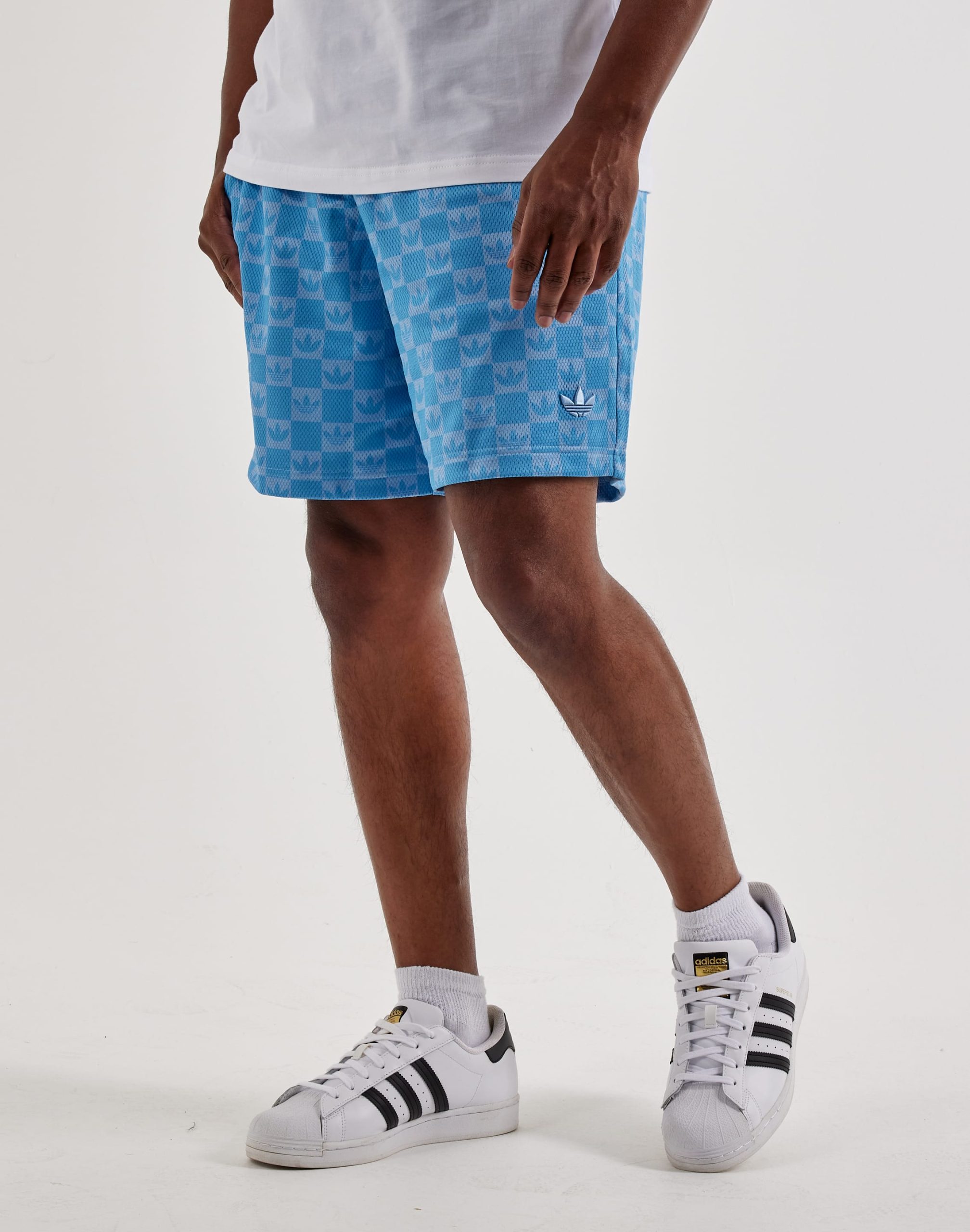 Adidas Monogram Mesh Shorts - Image 2
