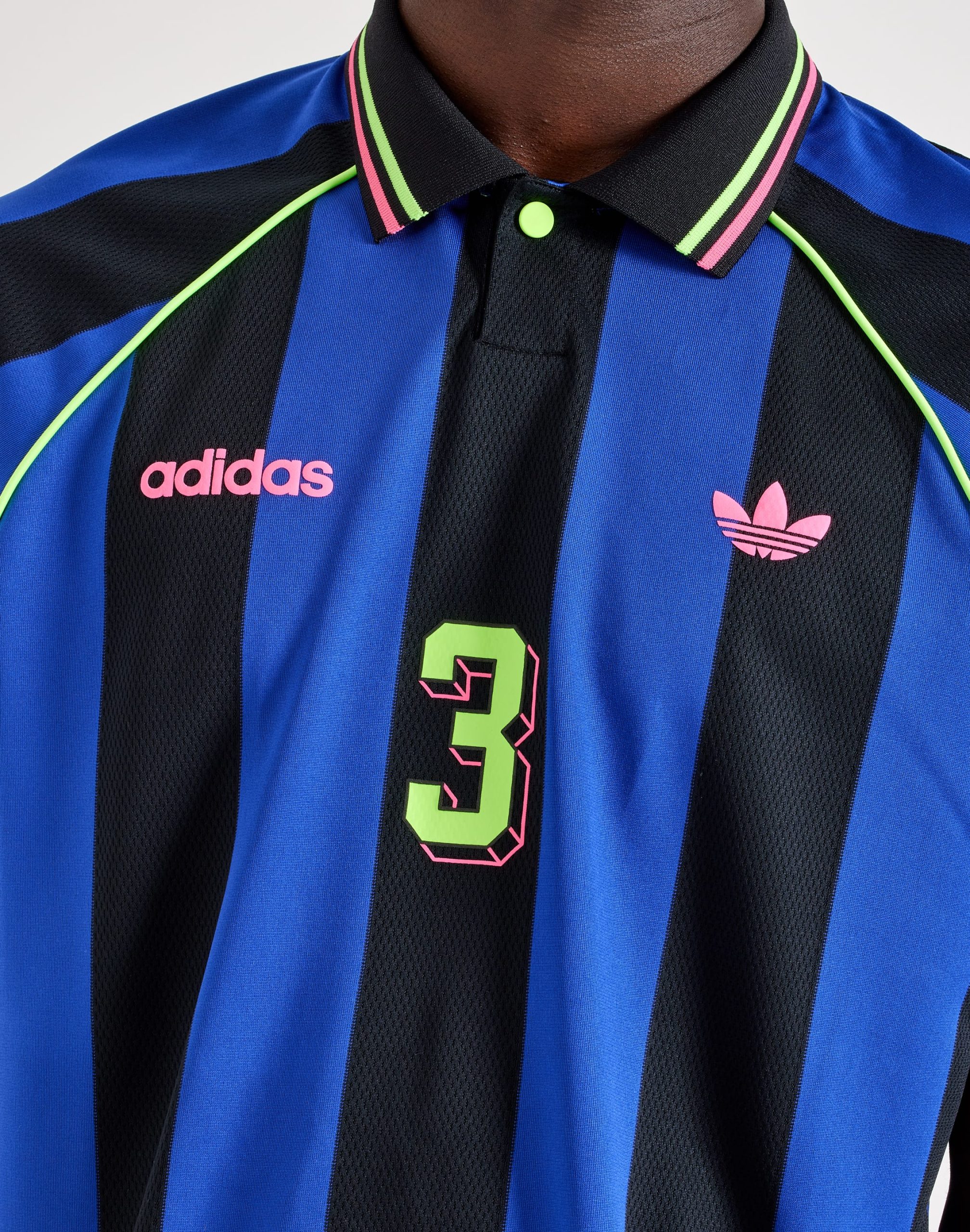 Adidas Jacquard Stripe Jersey - Image 3