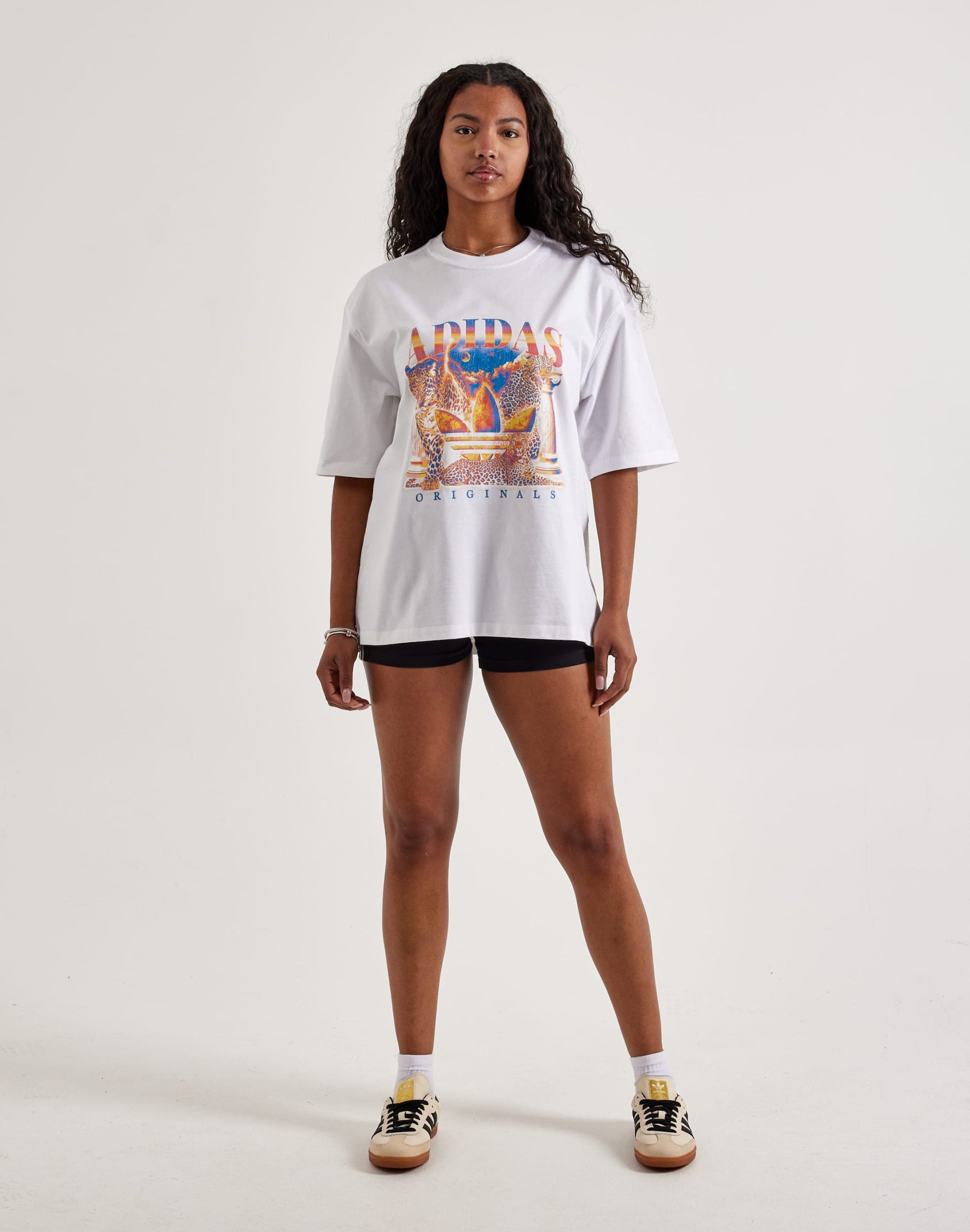 Adidas Leopard Graphic Tee - Image 4