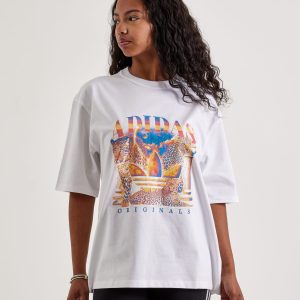 Adidas Leopard Graphic Tee