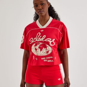 Adidas Originals Cropped Football Jersey