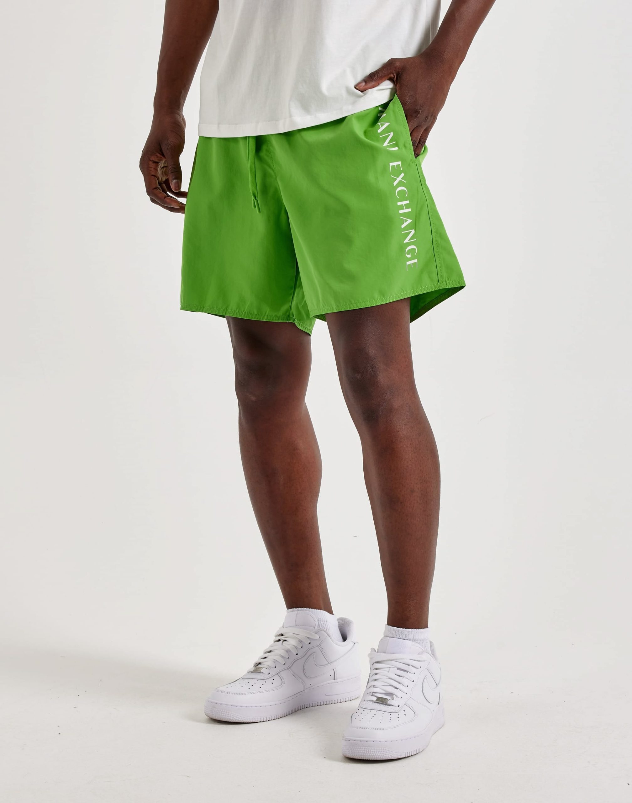 Armani Exchange Boxer Swim Shorts - Image 2
