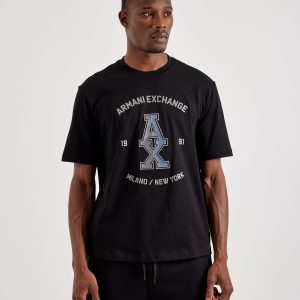 Armani Exchange Stacked Logo Tee