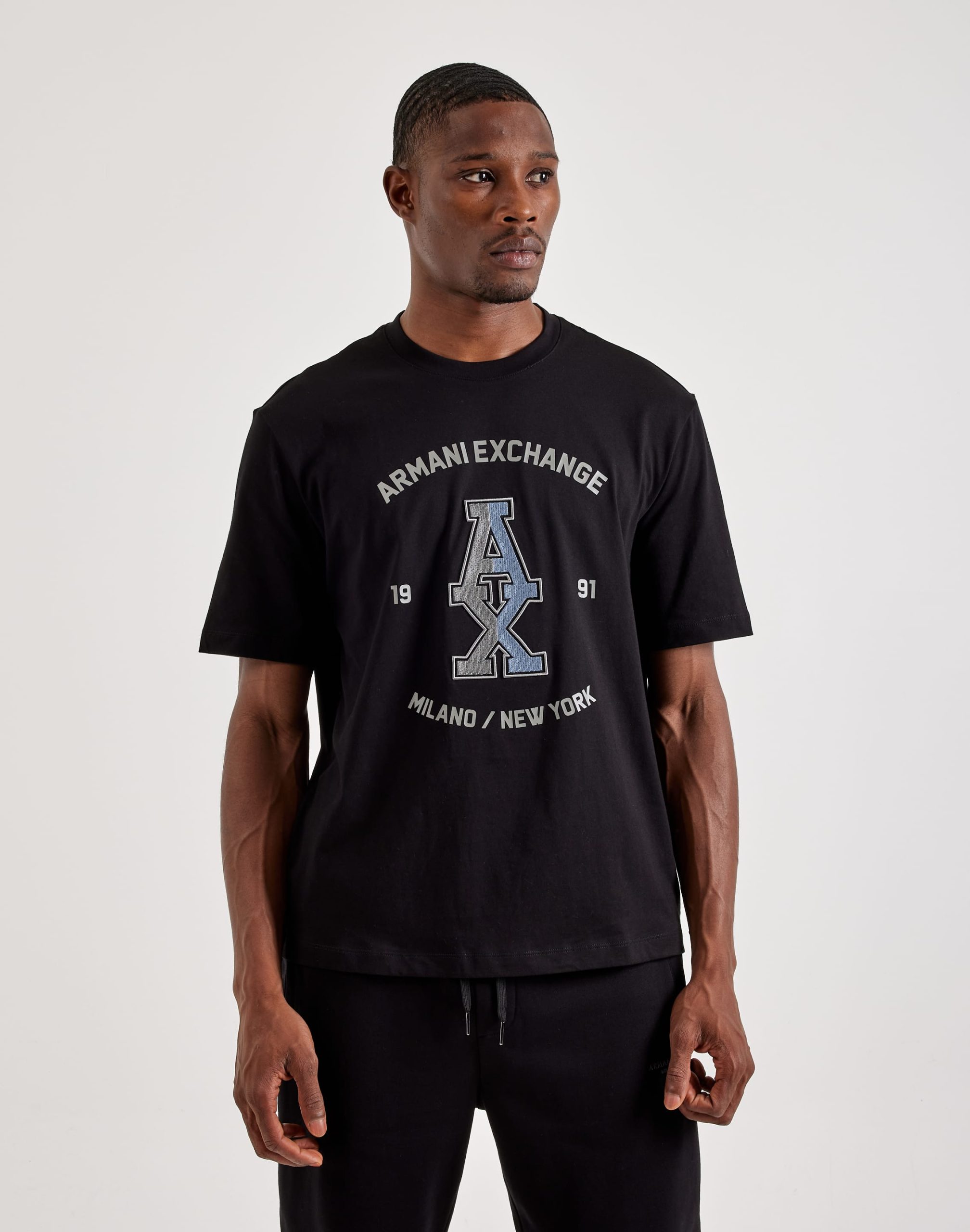 Armani Exchange Stacked Logo Tee