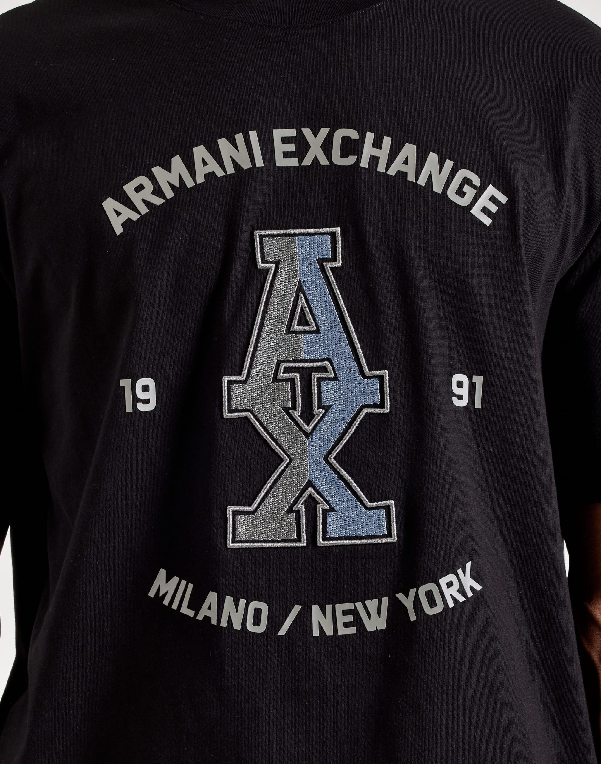 Armani Exchange Stacked Logo Tee - Image 2