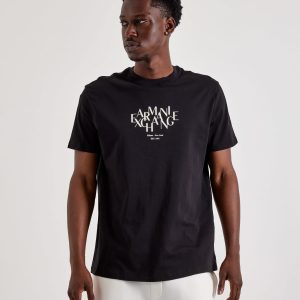 Armani Exchange Block Letter Logo Tee