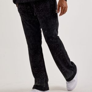 BKYS Washed Fleece Flare Pants