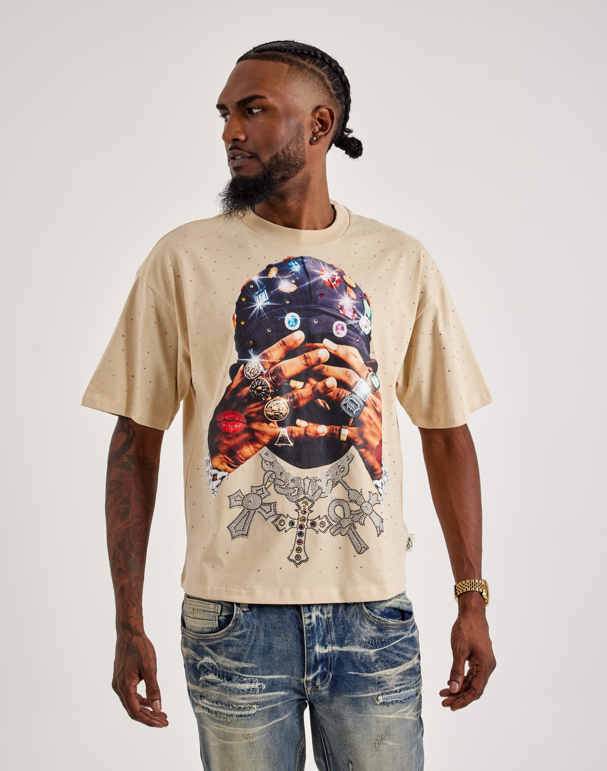 BKYS No Face Diamond Tee