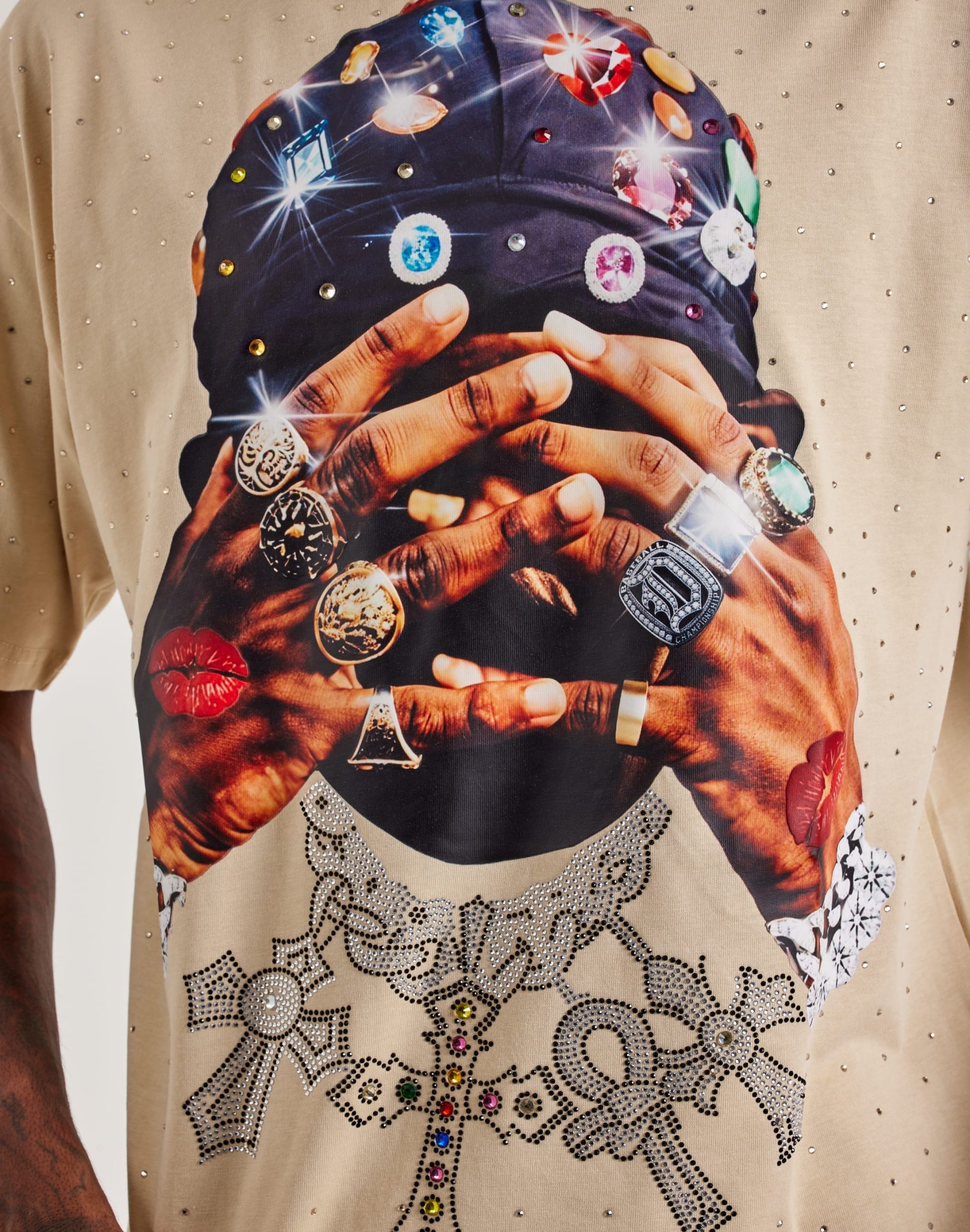 BKYS No Face Diamond Tee - Image 2