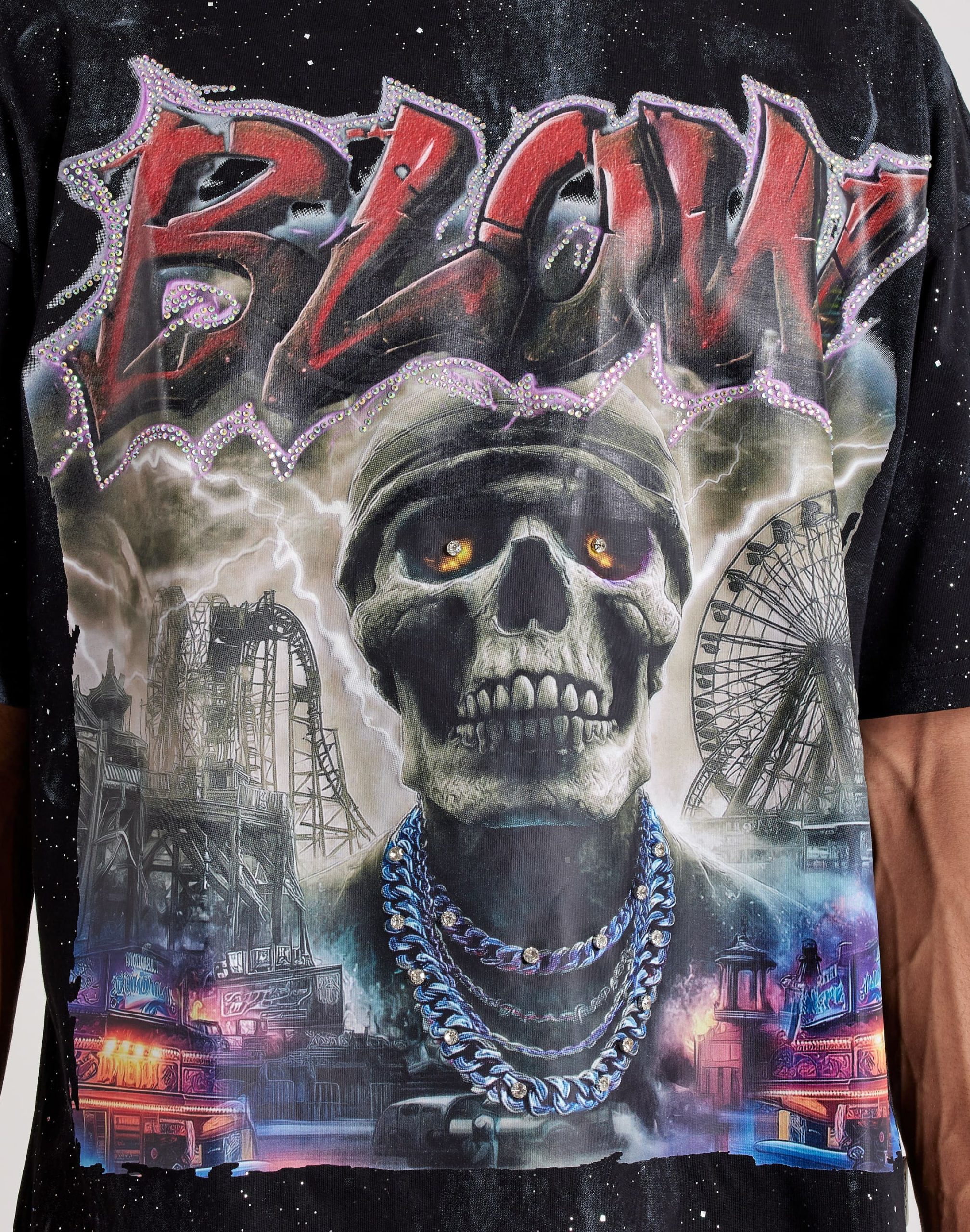 BKYS Blow Terry Cropped Tee - Image 3
