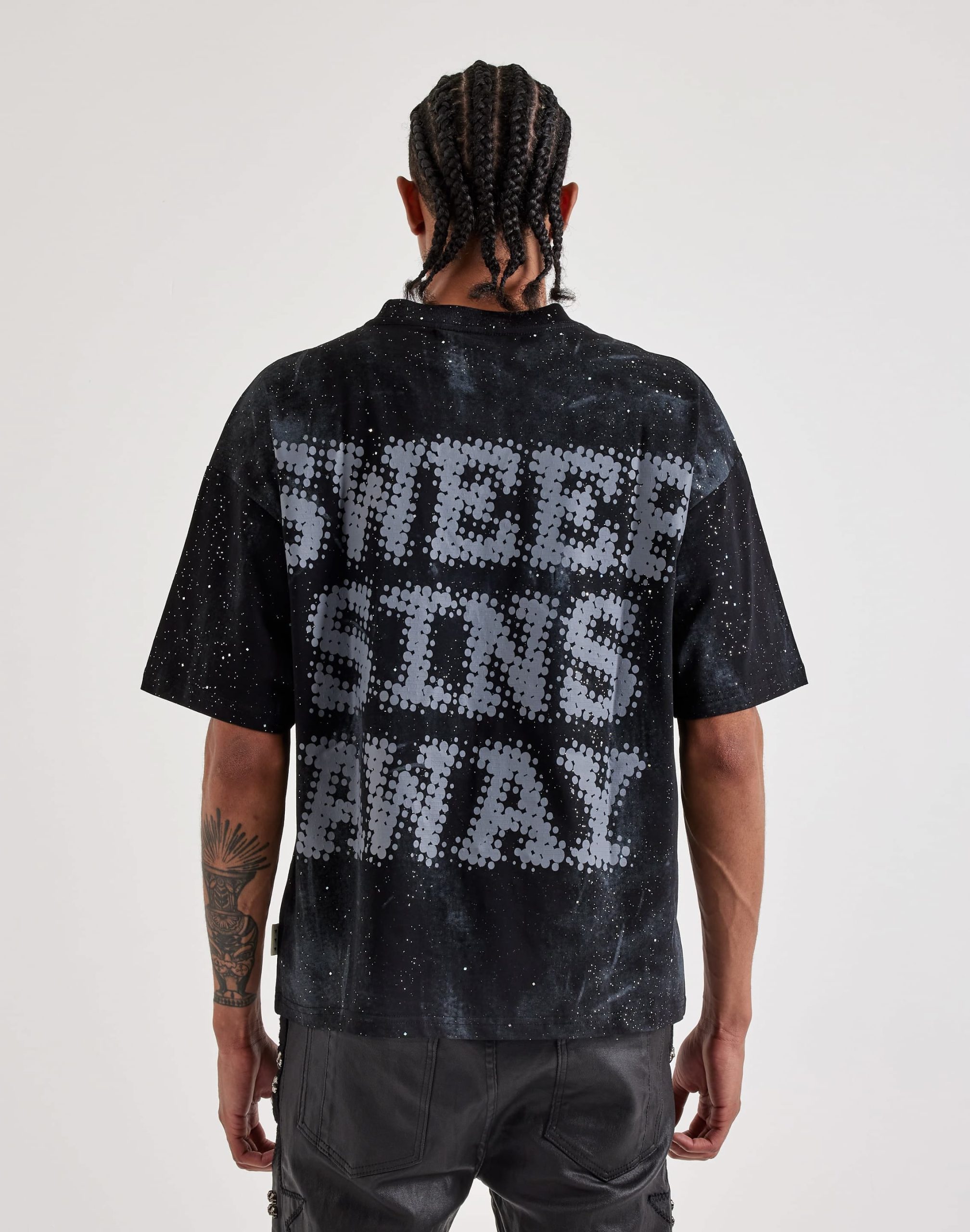BKYS Blow Terry Cropped Tee - Image 2