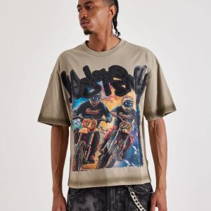 BKYS Destiny Terry Cropped Tee