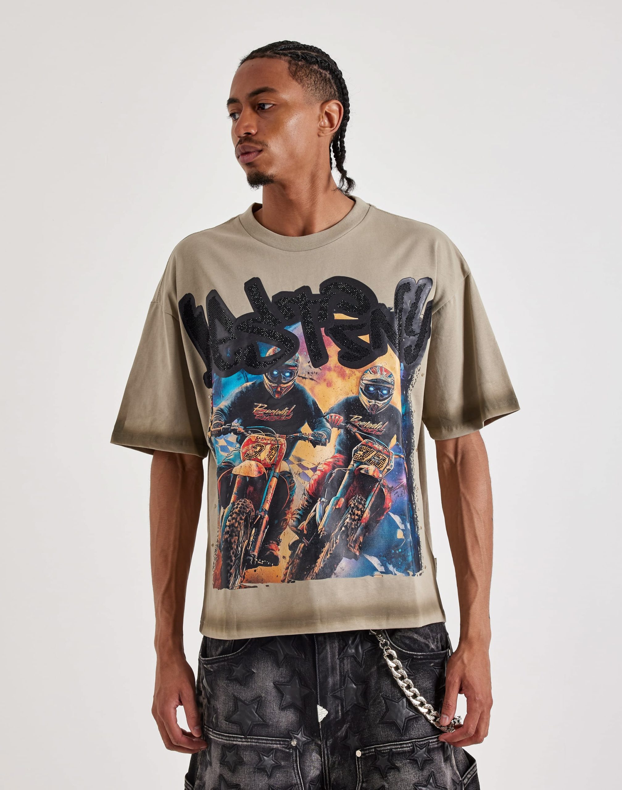 BKYS Destiny Terry Cropped Tee