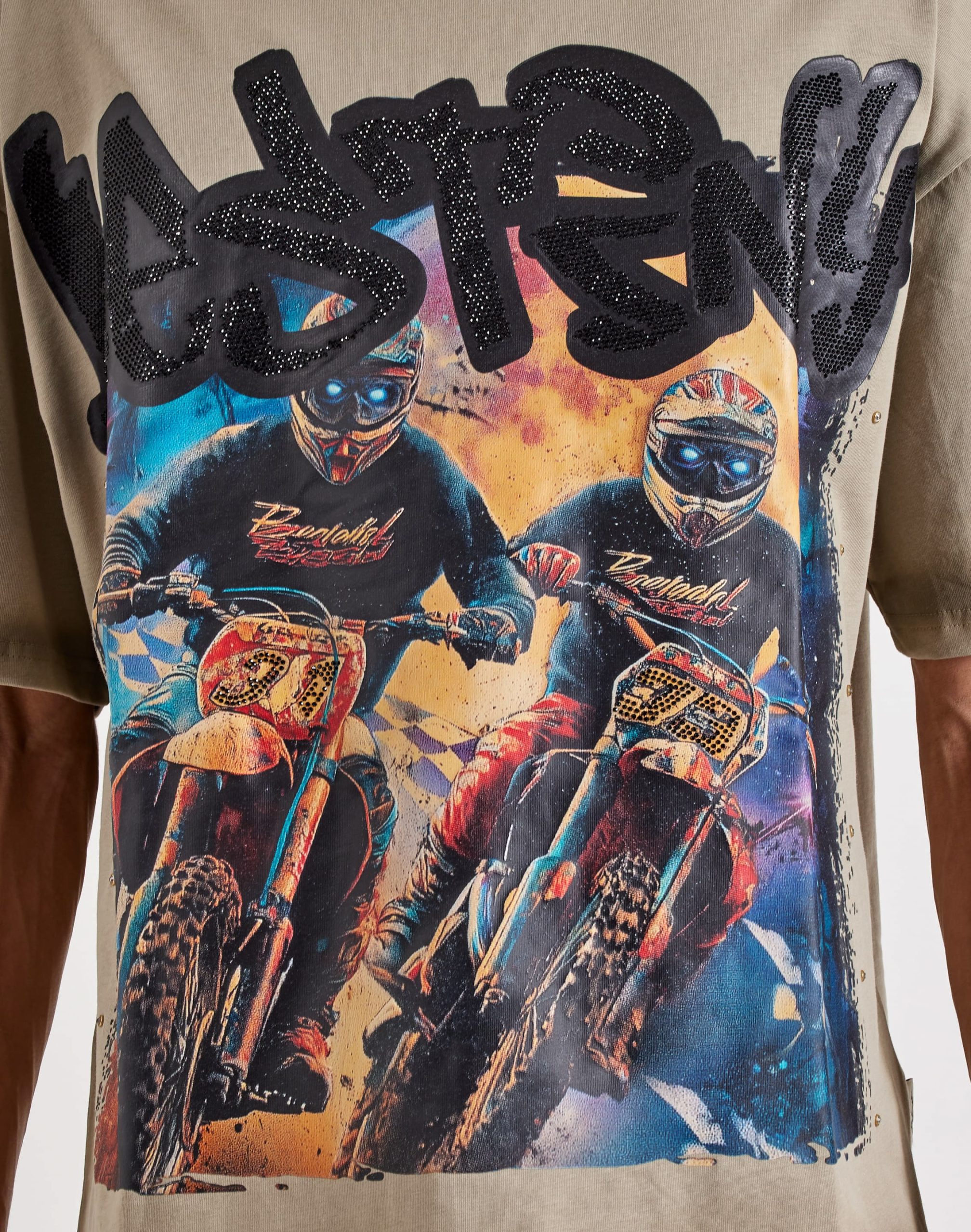 BKYS Destiny Terry Cropped Tee - Image 3