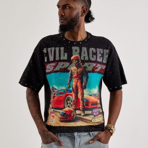 BKYS Evil Racer Terry Cropped Tee