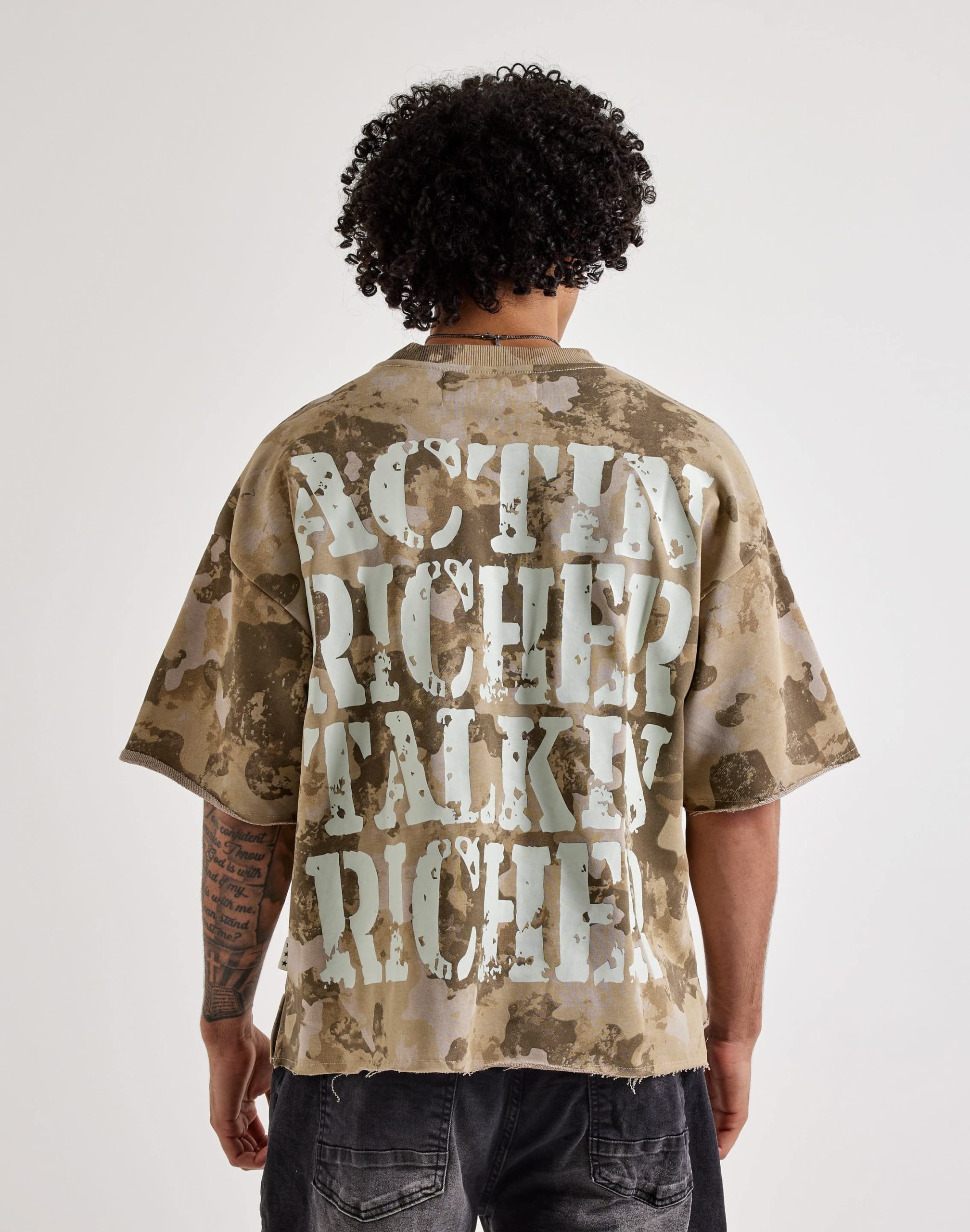 BKYS Richer Terry Cropped Tee - Image 2