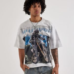 BKYS Thunder Ride Terry Cropped Tee