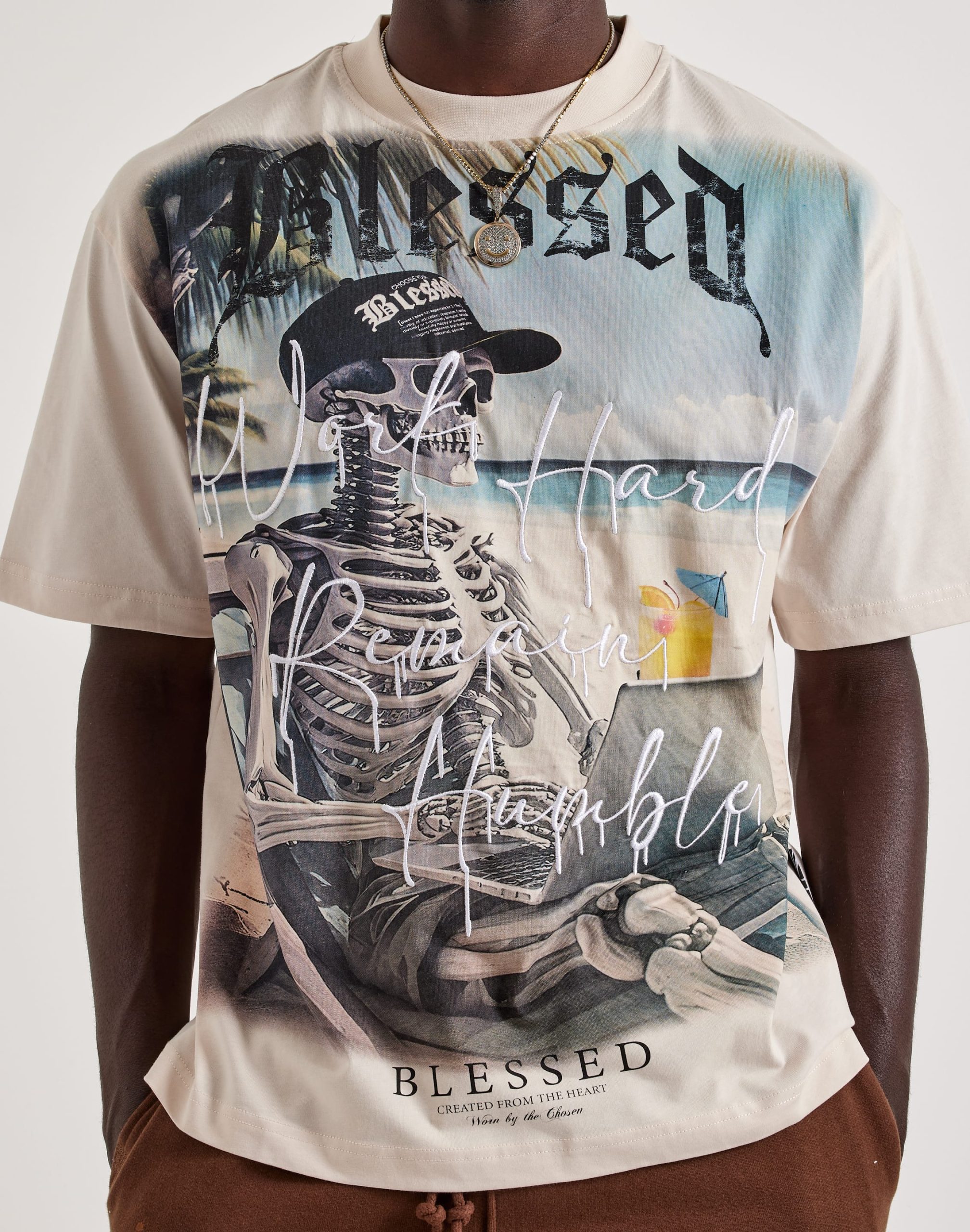 Blessed UK Beach Dayz Tee - Image 2