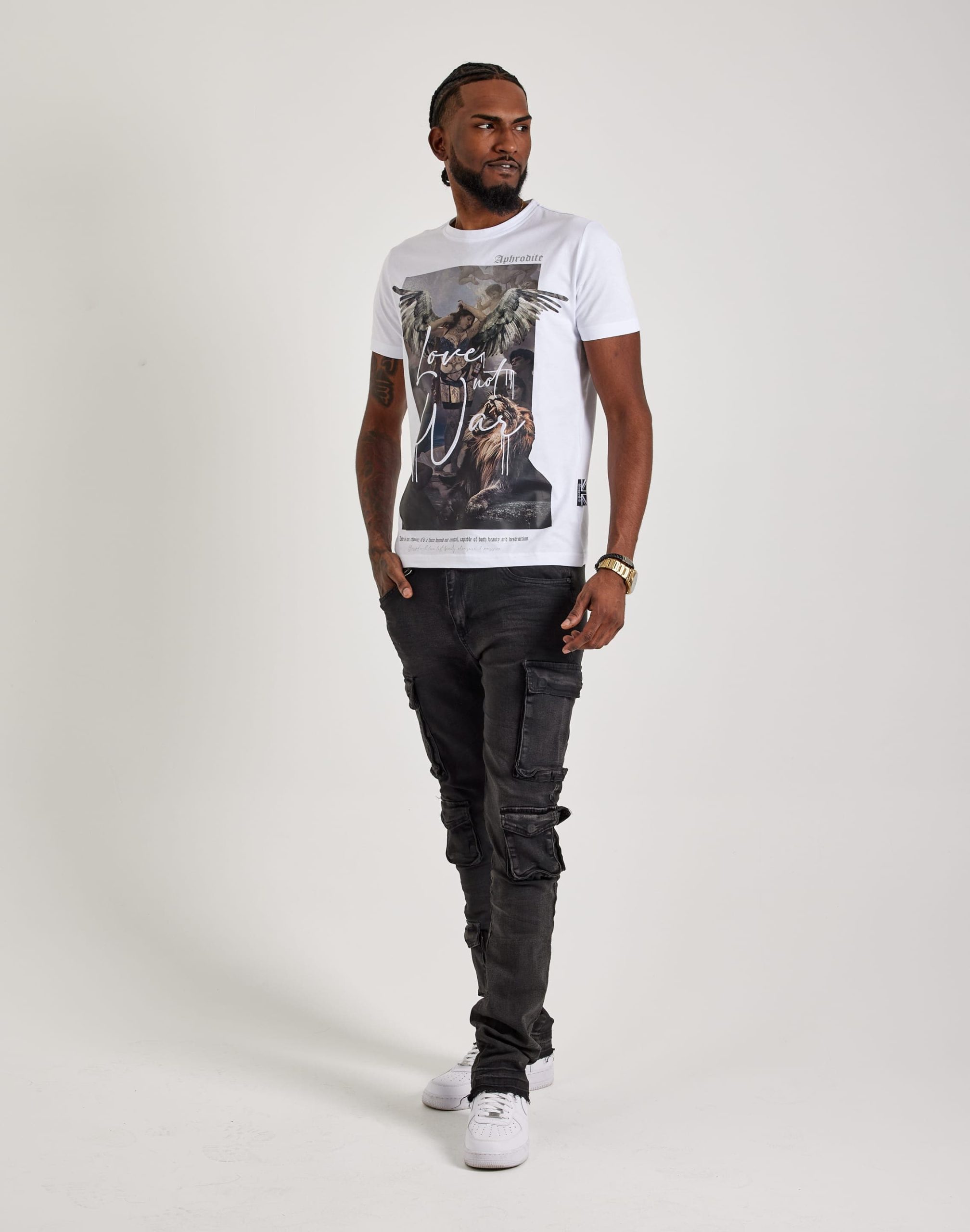Blessed UK Aphrodite Love Not War Tee - Image 4