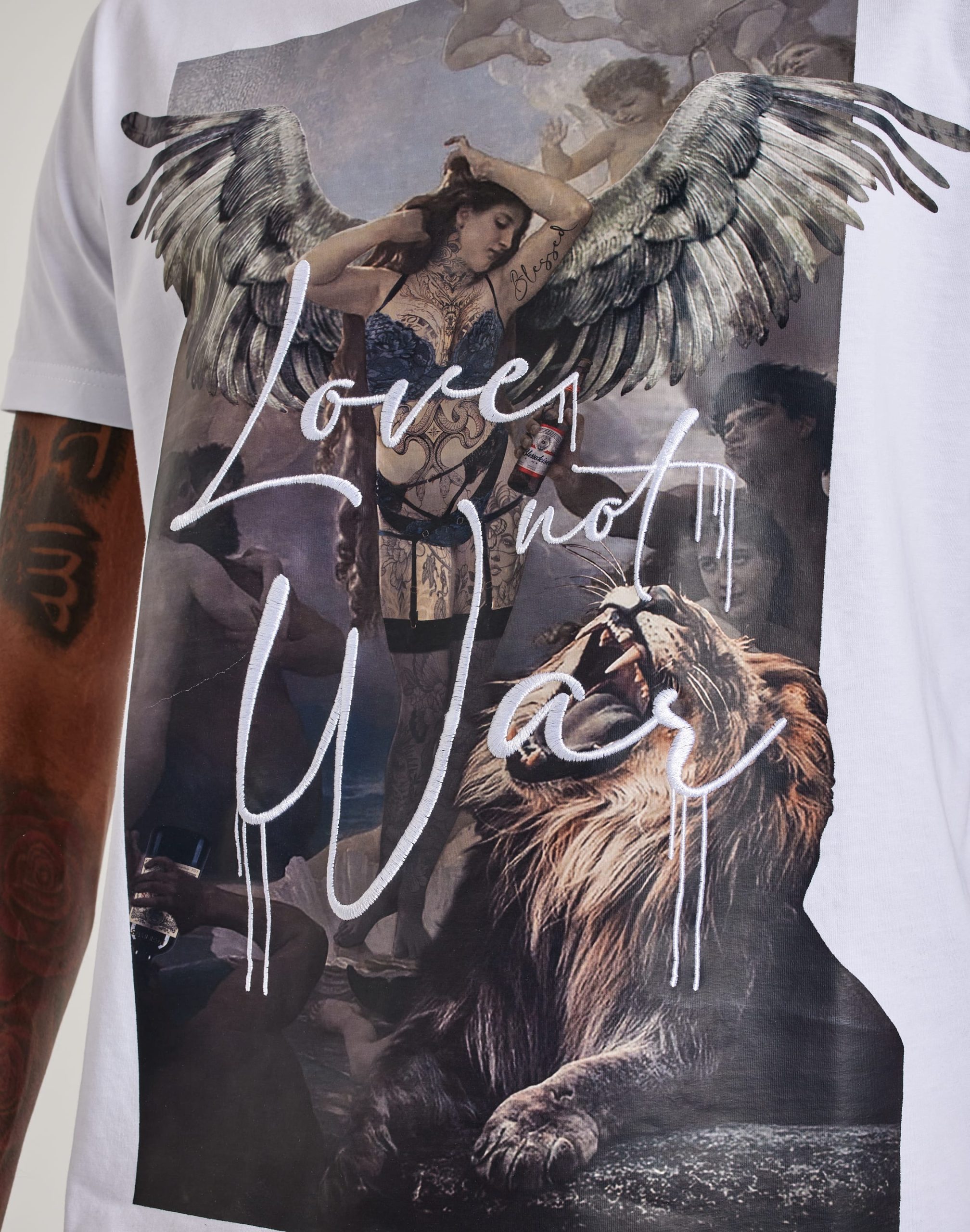 Blessed UK Aphrodite Love Not War Tee - Image 2