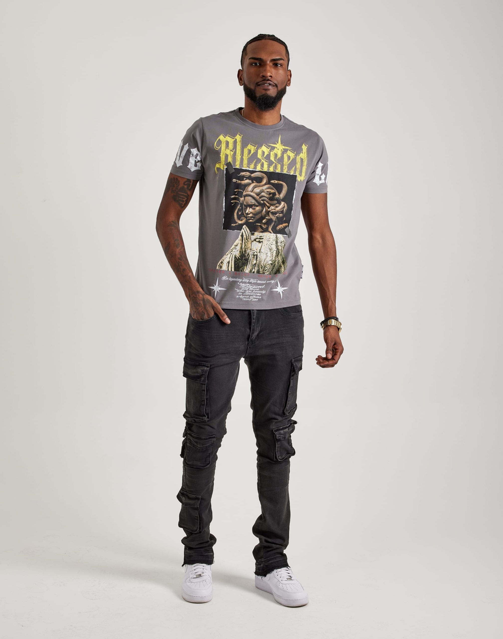 Blessed UK Live Love Forgive Tee - Image 4