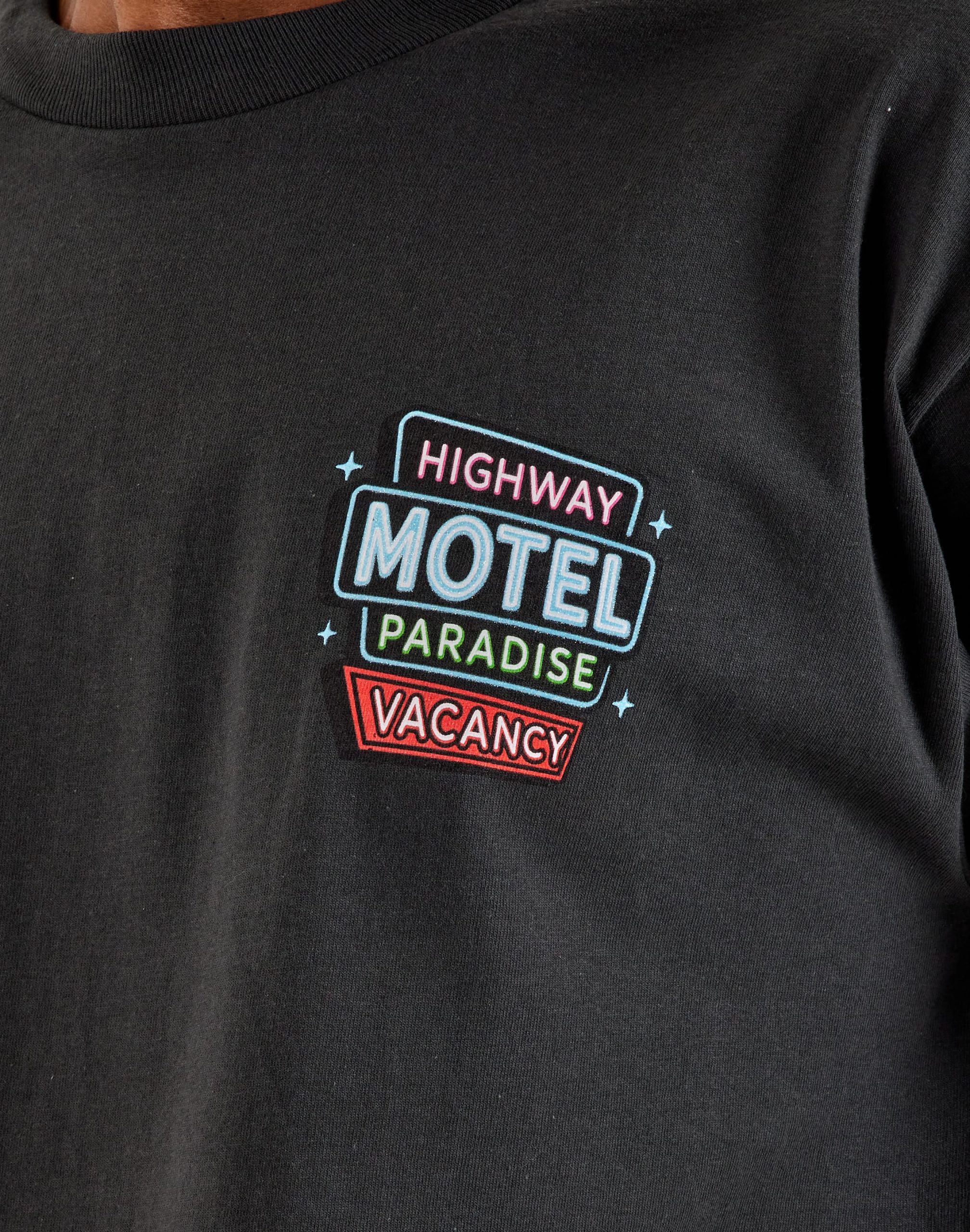 BMG Highway Motel Stay Lit Graphic Tee - Image 3