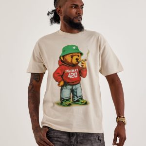 BMG Highway 420 Bear Graphic Tee