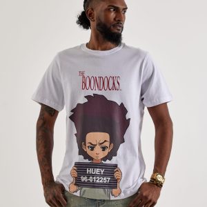 Virtual Threads The Boondocks Huey Mugshot Tee