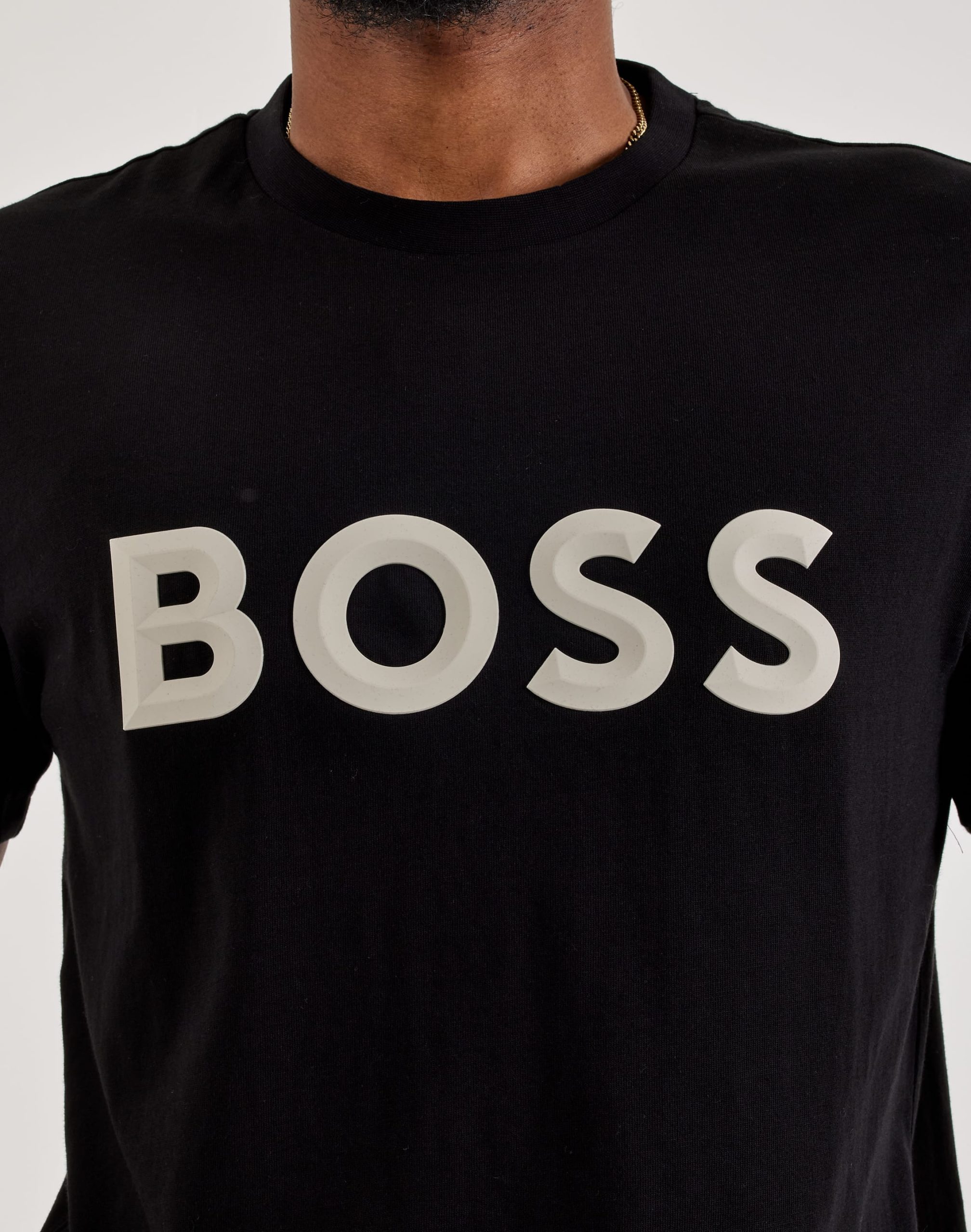 Boss Embossed Logo Tee - Image 2