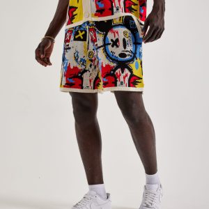 Chapter By Kohli Art Knit Shorts