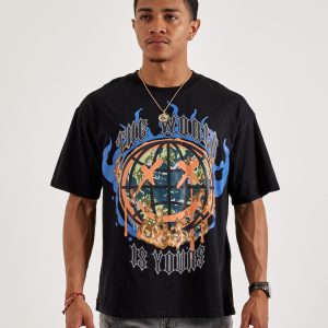 Civilized Smile Flame Tee