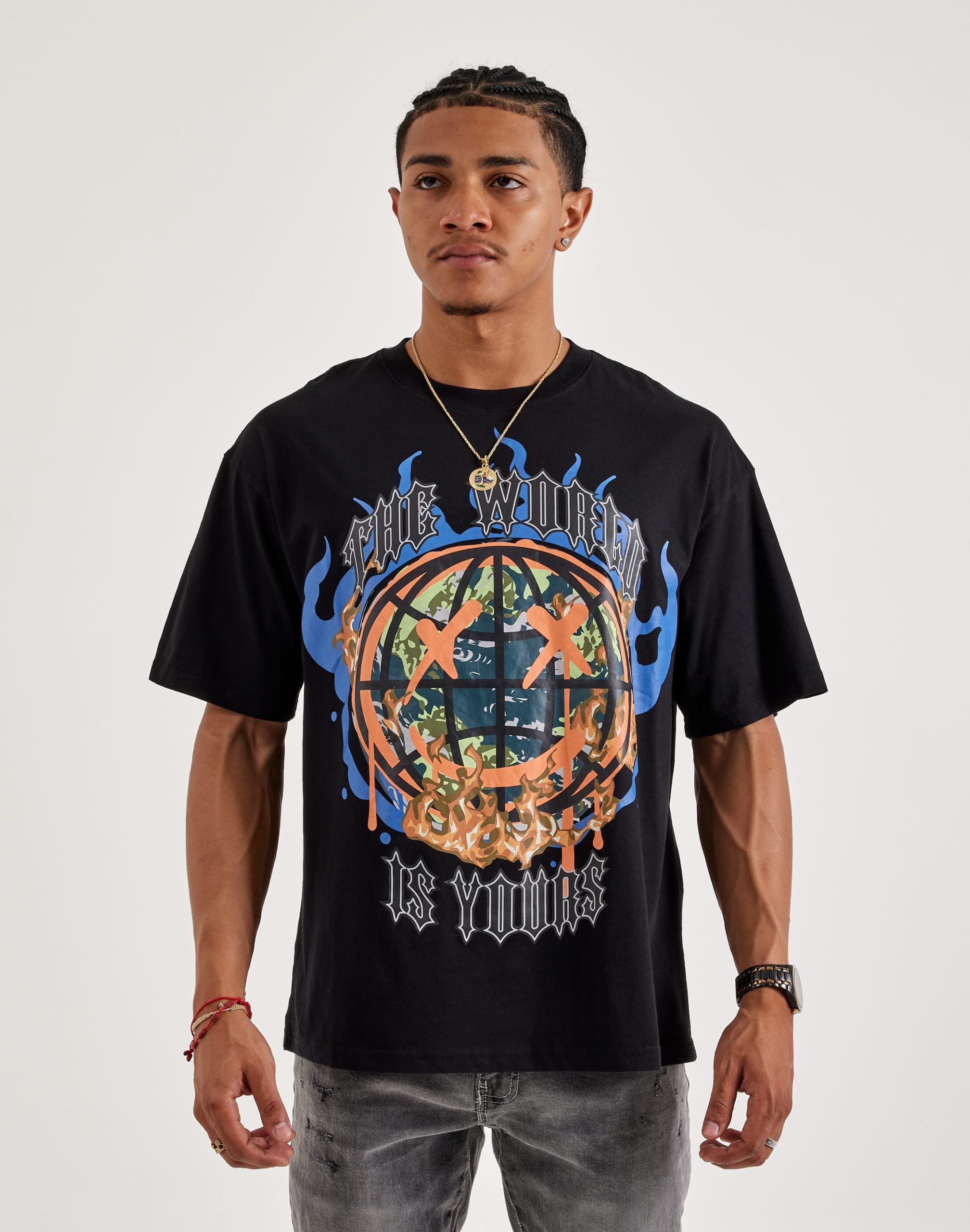 Civilized Smile Flame Tee