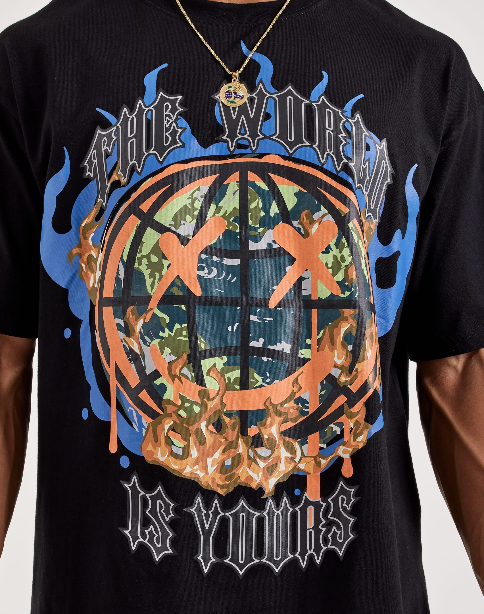 Civilized Smile Flame Tee - Image 3