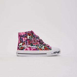 Ed Hardy Skull Butterfly Hi Pre-School