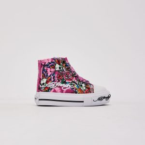 Ed Hardy Butterfly Skull Hi Toddler