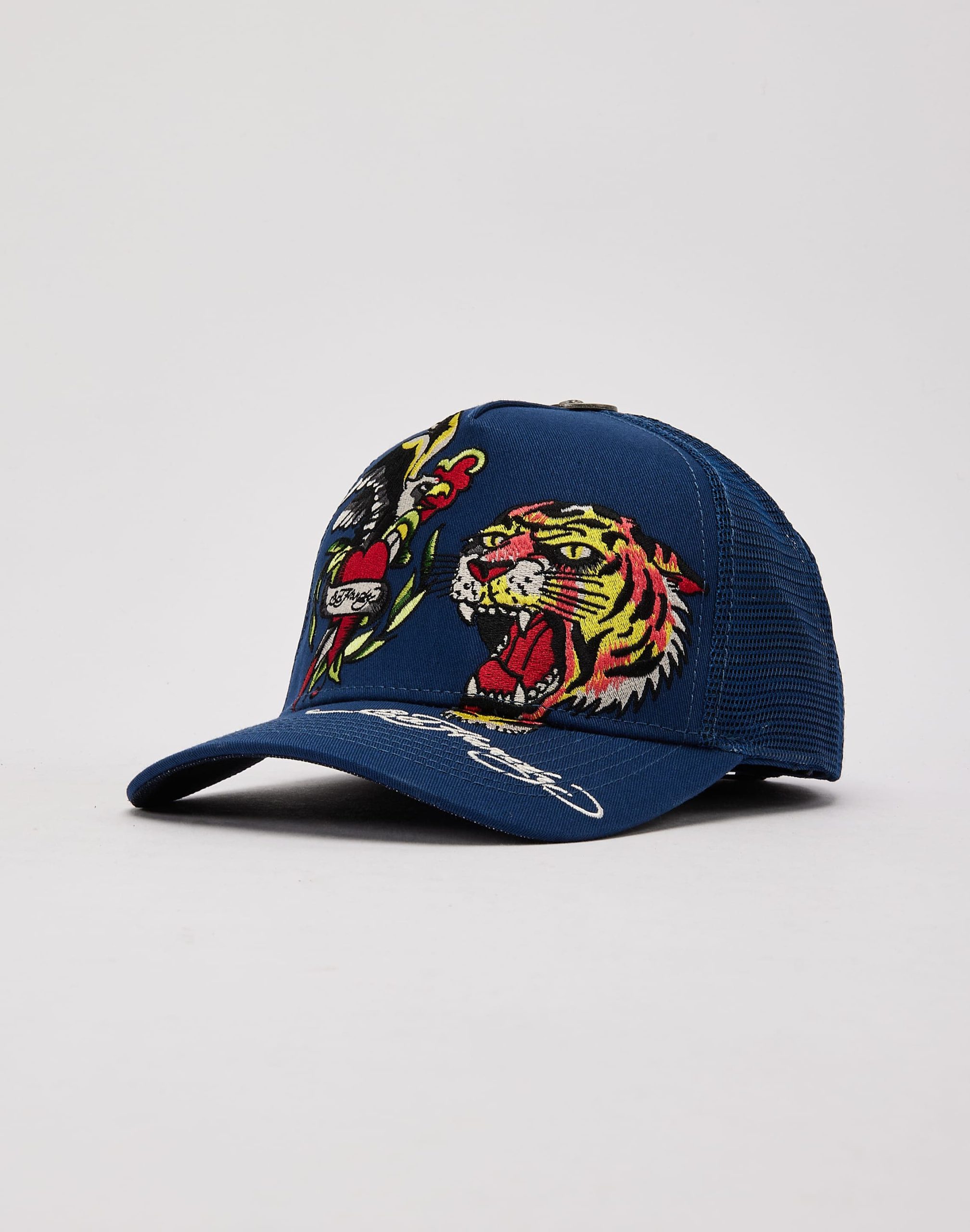 Ed Hardy Tiger Eagle Trucker Hat