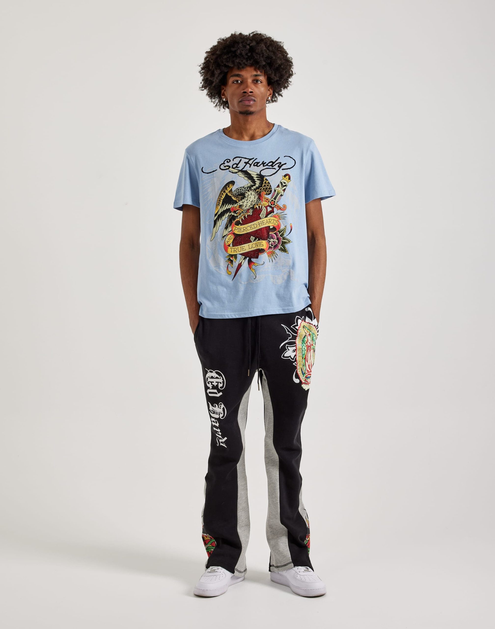 Ed Hardy Pierced Eagle Rhinestone Tee - Image 4