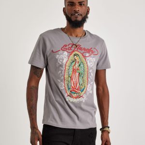 Ed Hardy Mary Rhinestone Tee