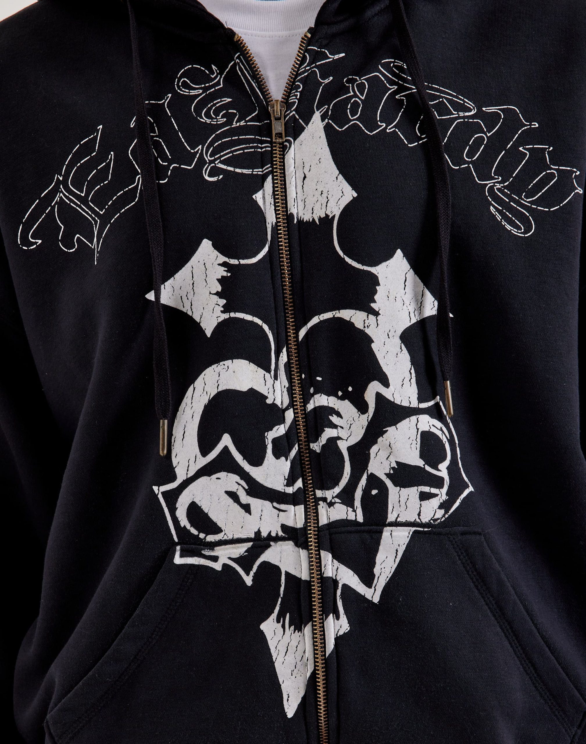 Ed Hardy Full-Zip Fleece Hoodie - Image 3