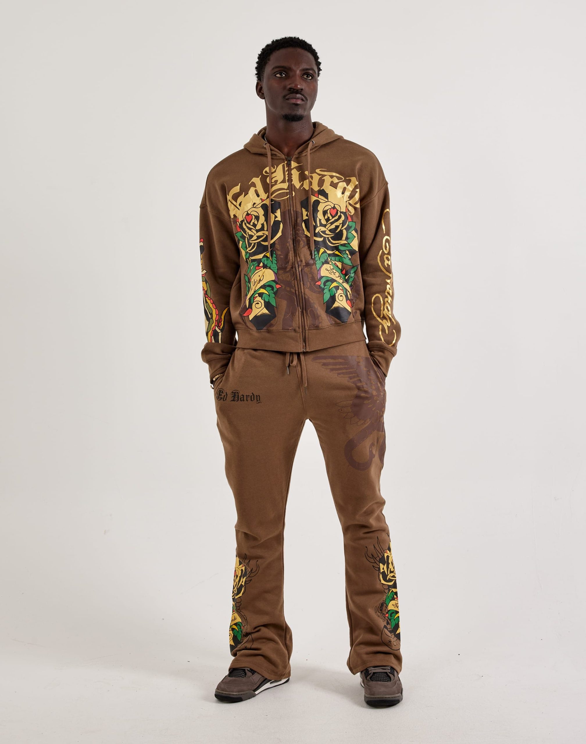 Ed Hardy Bootcut Fleece Sweatpants - Image 6