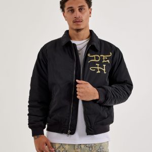 Ed Hardy Firelord Nylon Bomber Jacket