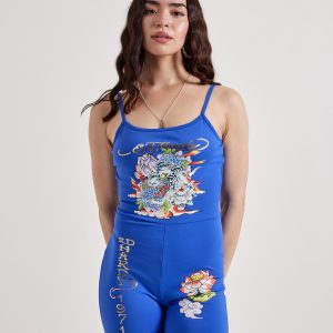 Ed Hardy Tiger Lotus Bodysuit